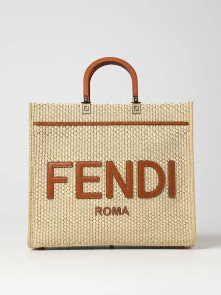 borsa fendi in paglia|farfetch borse fendi.